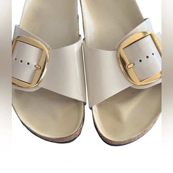 EUC Birkenstock Madrid Big Buckle Sandals- barely worn size 9-10 - Picture 2 of 16